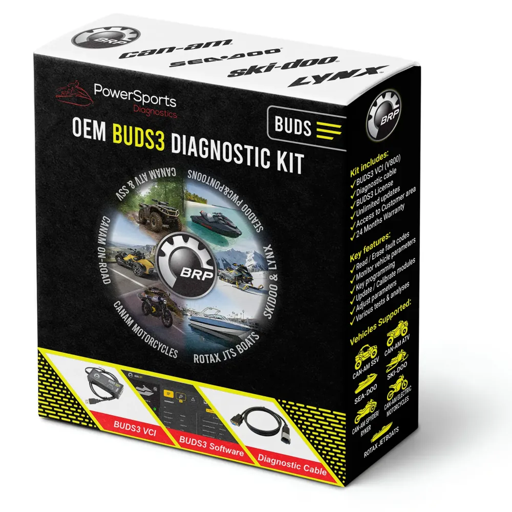 Kit de Diagnóstico BRP BUDS3 V800 4-TEC/E-TEC/ACE