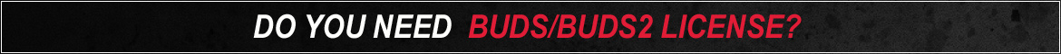 Need BUDS/BUDS2 License